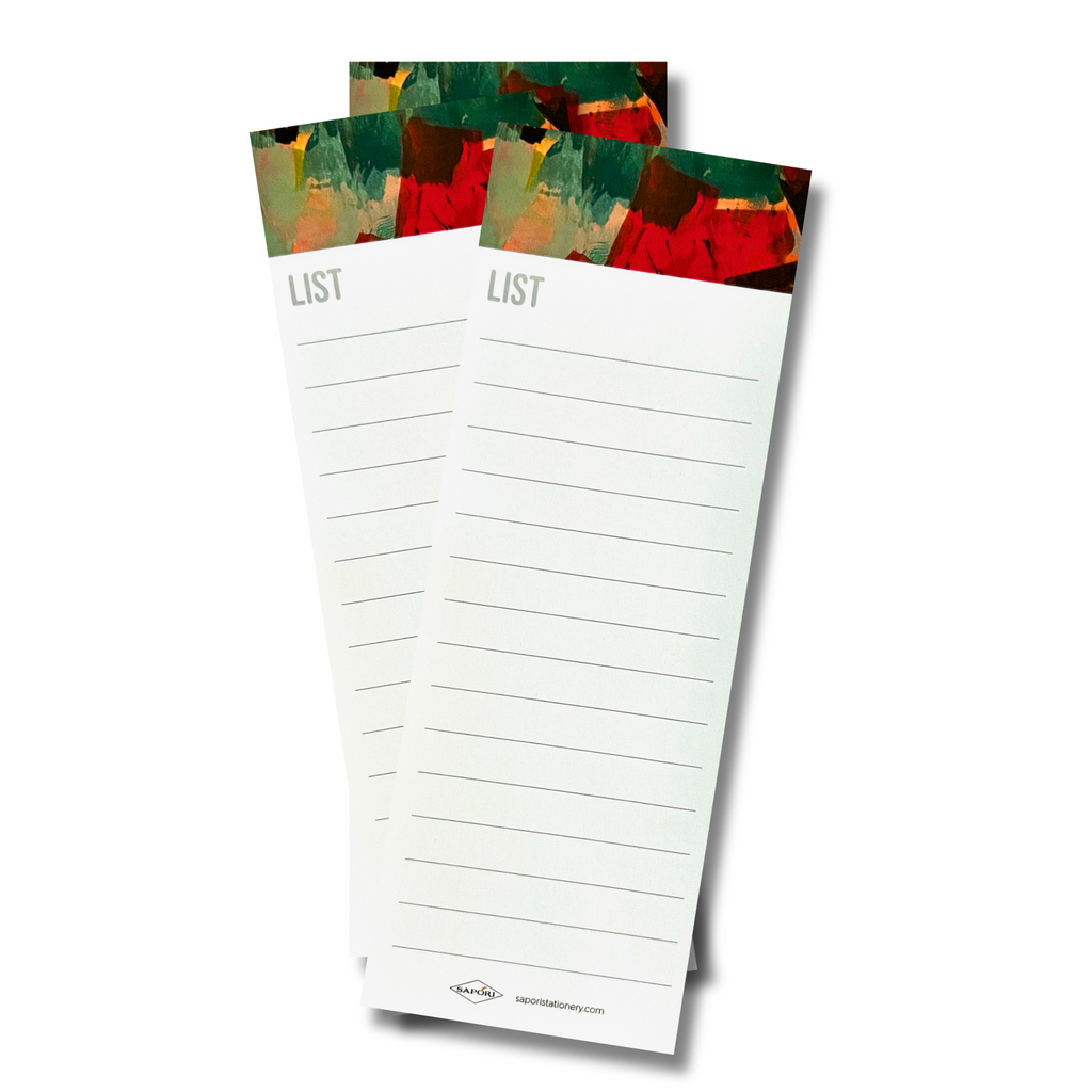 Red Rocks List Pads (Set of 3)