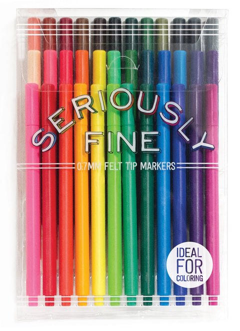 Colorifics Double Tip Watercolor Pens with Case, 12-Count