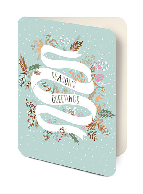 Season's Greetings Artisan Holiday Cards Box Set