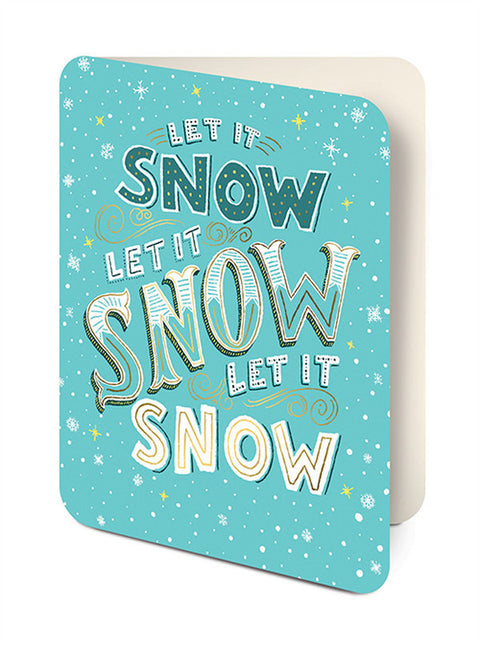 Let It Snow Artisan Holiday Cards Box Set